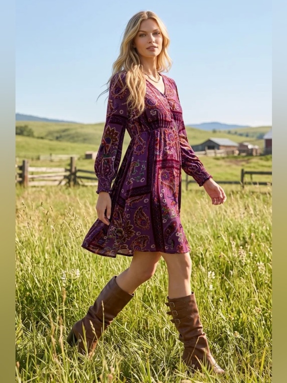 NWT Johnny was Kinney Burnout Velvet Dress